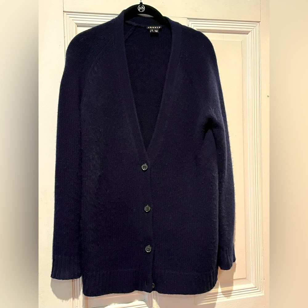 Theory 100% cashmere cardigan